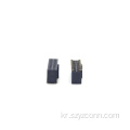 2.54mm 피치 암 헤더 커넥터 SMT 18P